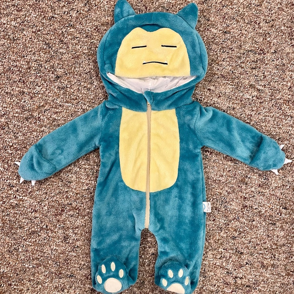 Baby snorlax costume